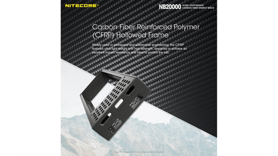 Nitecore NB20000 QC USB &amp; USB-C 4 Port 20000mAh Power Bank, Black, 6952506494446