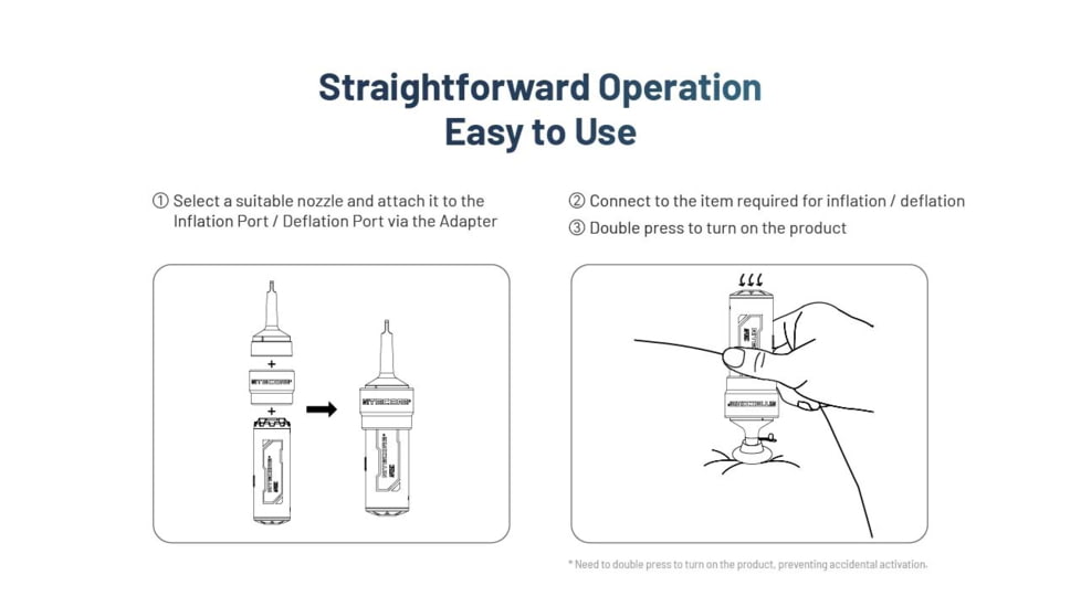 Nitecore AP05C Ultra Lightweight Air Pump