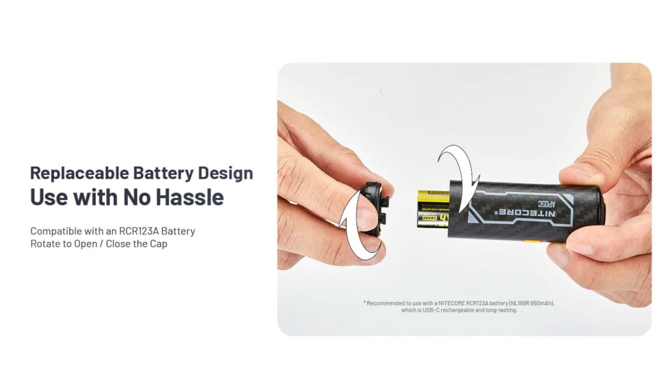 Nitecore AP05C Ultra Lightweight Air Pump