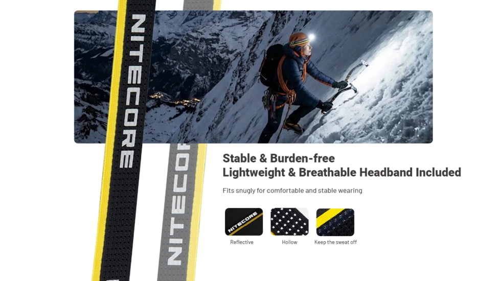 Nitecore HA29 UHE MCT 1200 Lumen All Weather Outdoor Headlamp
