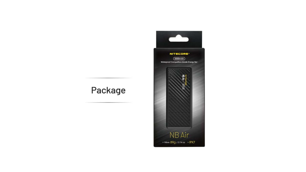Nitecore NB Air 5000mAh Ultra Lightweight and Slim USB-C Power Bank