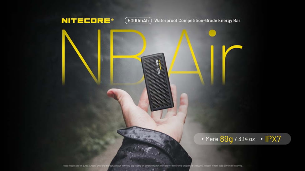 Nitecore NB Air 5000mAh Ultra Lightweight and Slim USB-C Power Bank
