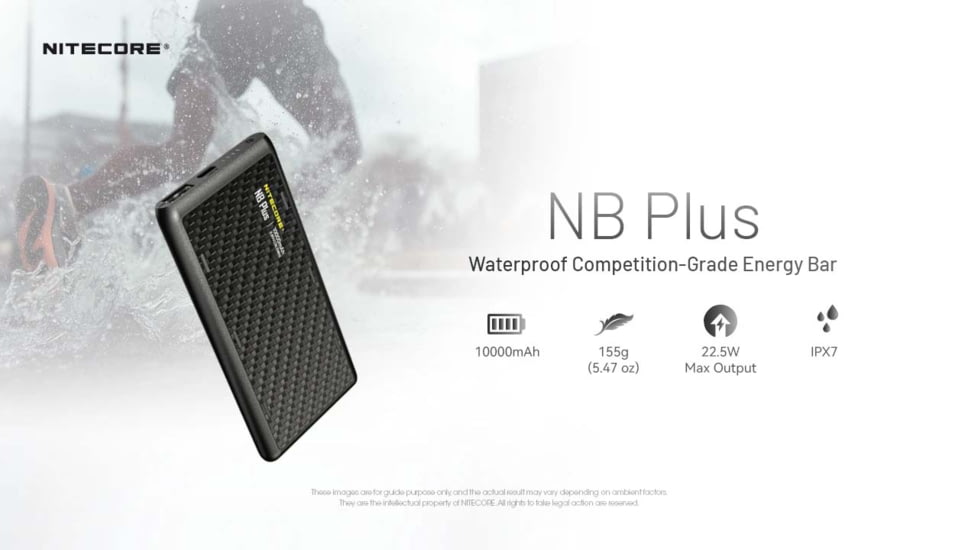 Nitecore Nitecore NB Plus 10,000mAh USB-A/USB-C Lightweight Power Bank