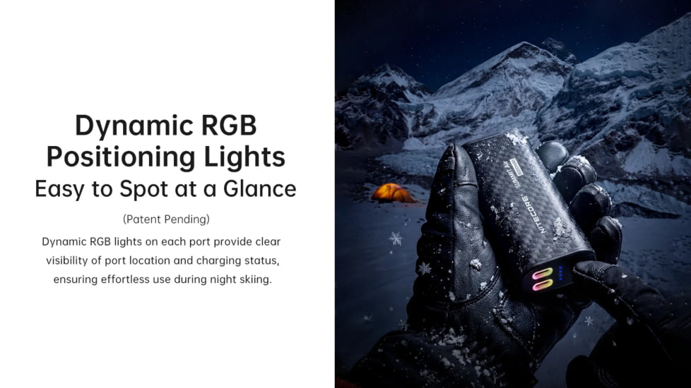 Nitecore Summit Air 8000mAh Extreme Cold-Resistant Ultralight Power Bank
