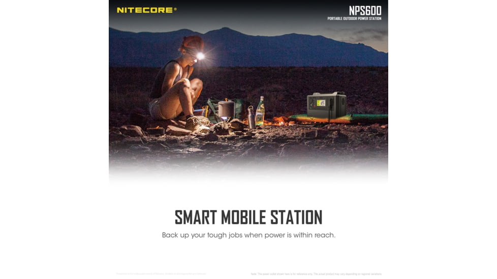 Nitecore NPS600 Power Station, Black, 6952506405800