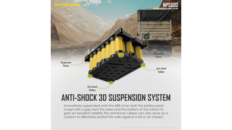 Nitecore NPS600 Power Station, Black, 6952506405800