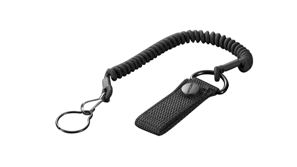 Nitecore NTL20 Tactical Lanyard w/Belt Strap, Black, 6952506490974