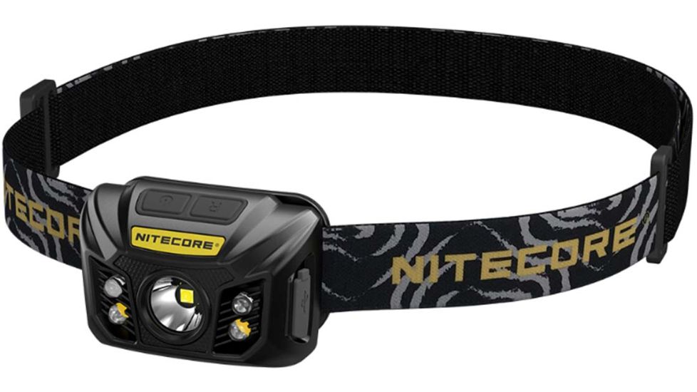 Nitecore NU32 1 x 3.7V Li-ion CREE XP-G3 S3 LED rechargeable Headlamp, 550 Lumens, Black, NU32