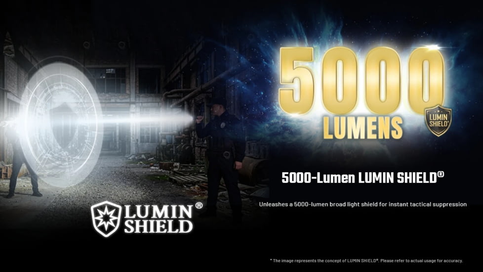 Nitecore P27iX 5000 Lumen 21700 Li-Ion Rechargeable LED Customizable Tactical Flashlight w/ Multi-Beam Modes