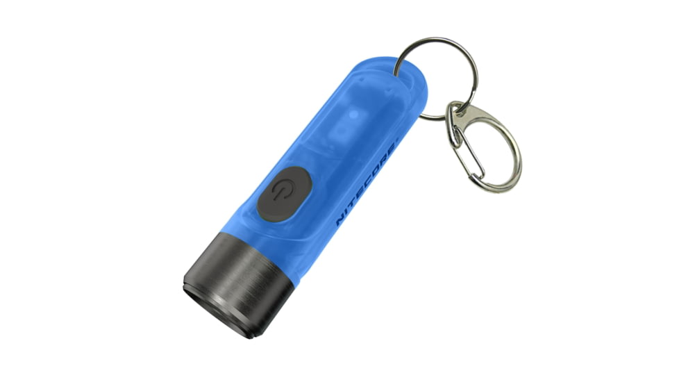 Nitecore TIKI GITD 300 Lumen Rechargeable Keychain Flashlight, Blue, 6952506406593