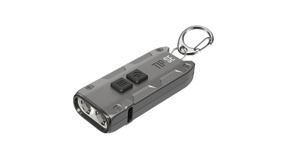 Nitecore Tip SE 700 Lumen Rechargeable Keychain EDC Flashlight, Grey, 6952506406180
