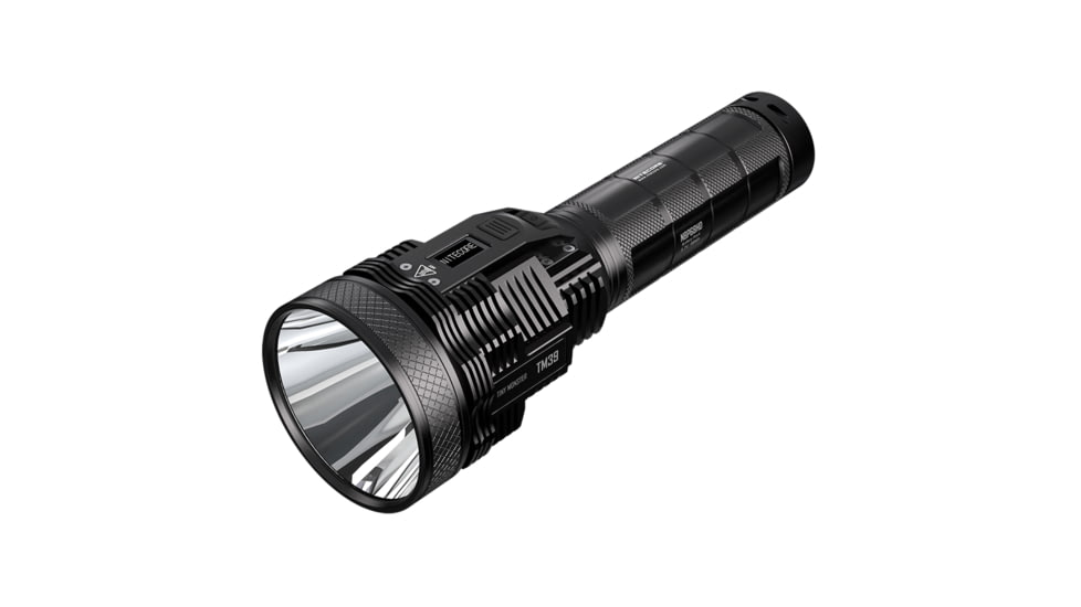 Nitecore TM39 5200 Lumen 1640 Yard Long Throw Flashlight, Black, 6952506405893