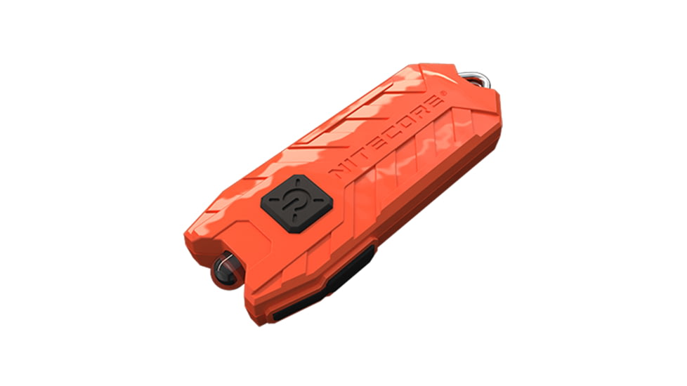 Nitecore TUBE v2.0 55 Lumen USB Rechargeable Keychain Flashlight, Jacinth, 6952506405442