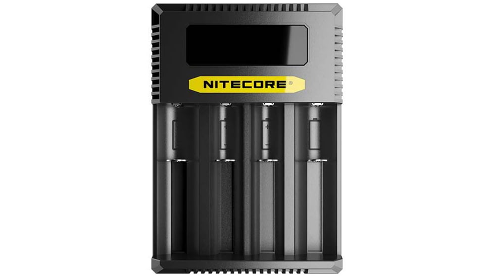 Nitecore Universal Battery Charger, Ci4, Four-Slot, Black, 6952506495368