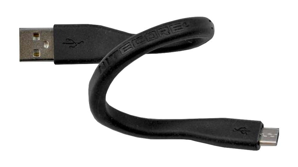 Nitecore USTAND Flexible Micro-USB Charging Cable Stand, Black, 6952506492558