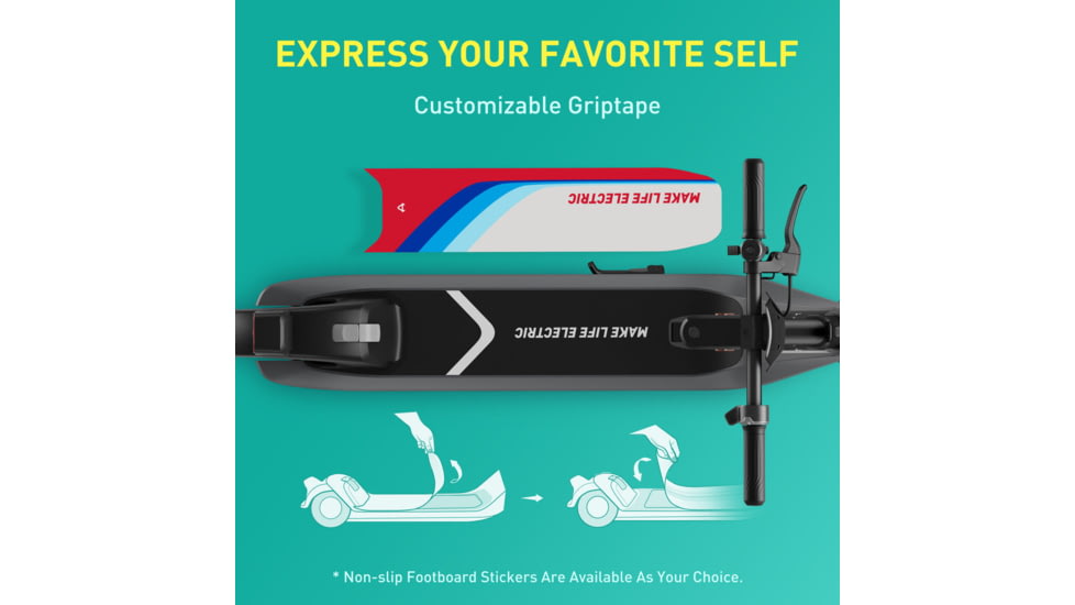 NIU KQi2 Pro Electric Scooter, Grey, Medium, K2P32GG1A11