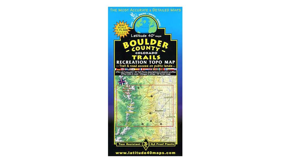 No Manufacturer Boulder County Trails 279750