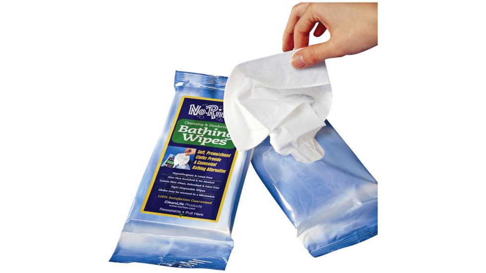 No Rinse No-rinse Bathing Wipes 8pk 01000