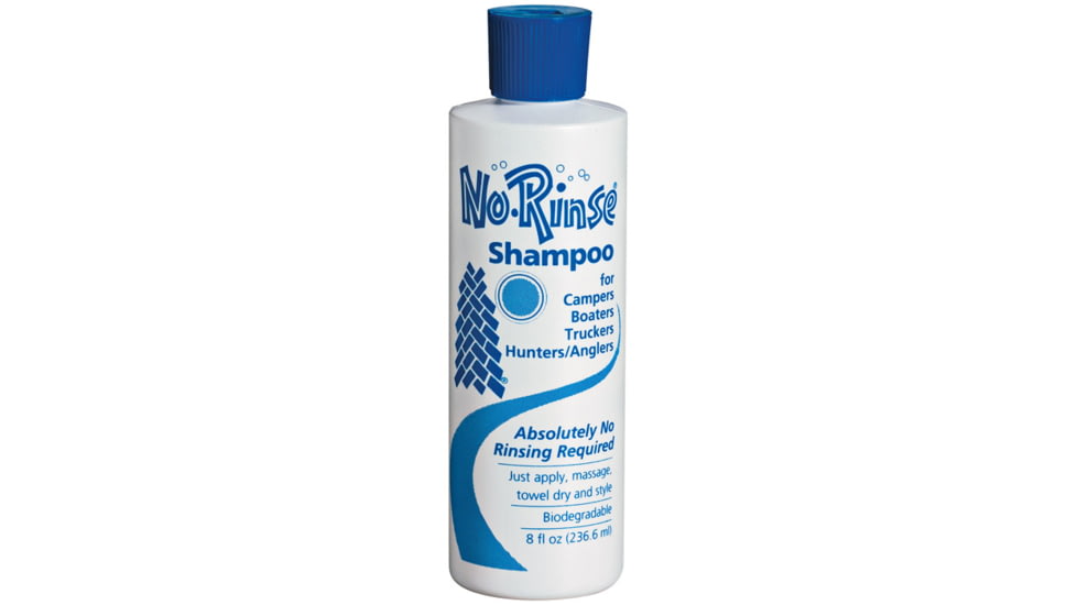 No Rinse No-rinse Shampoo 8oz 00800 w/POLYBAG