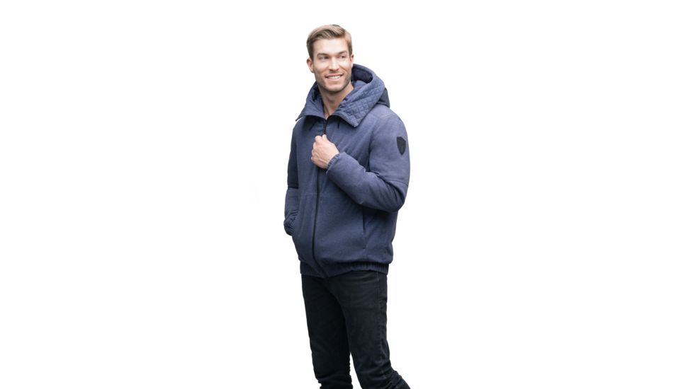 Nobis Andre Insulated Hoodie - Mens-Navy-Medium