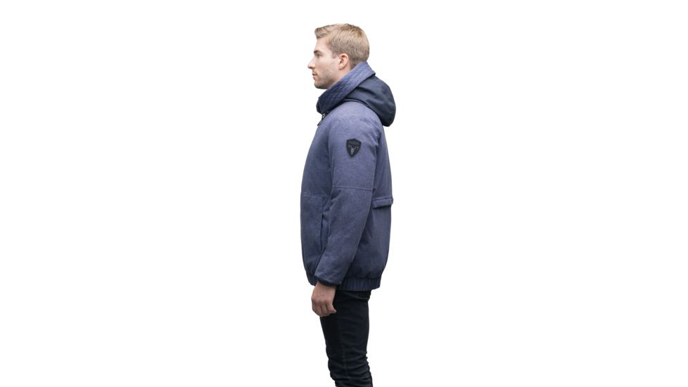 Nobis Andre Insulated Hoodie - Mens-Navy-Medium
