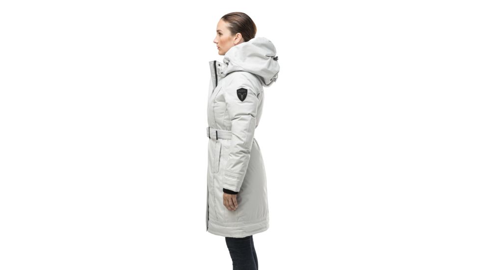Nobis Astrid Parka - Womens, Crosshatch Light Grey, Extra Small, ASTRID-CH LIGHT GREY-XS