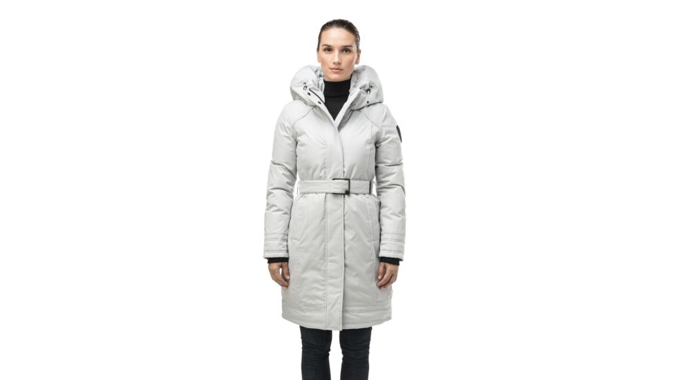Nobis Astrid Parka - Womens, Crosshatch Light Grey, Extra Small, ASTRID-CH LIGHT GREY-XS