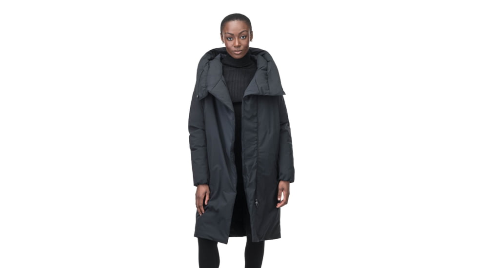 Nobis Axis Oversized Coat - Womans, Black, Extra Small, AXIS-Black-XS