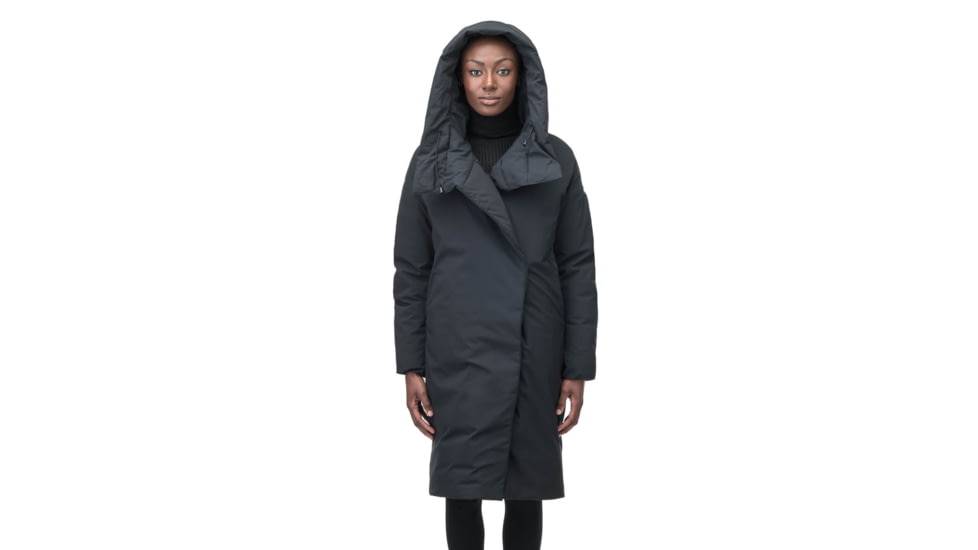 Nobis Axis Oversized Coat - Womans, Black, Extra Small, AXIS-Black-XS
