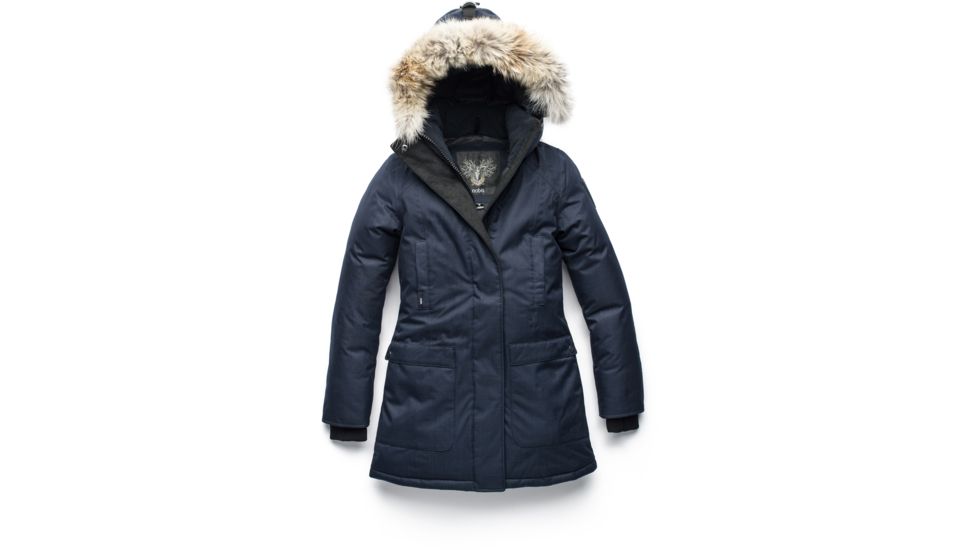 Nobis Carla Parka - Womens-Crosshatch Navy-X-Small