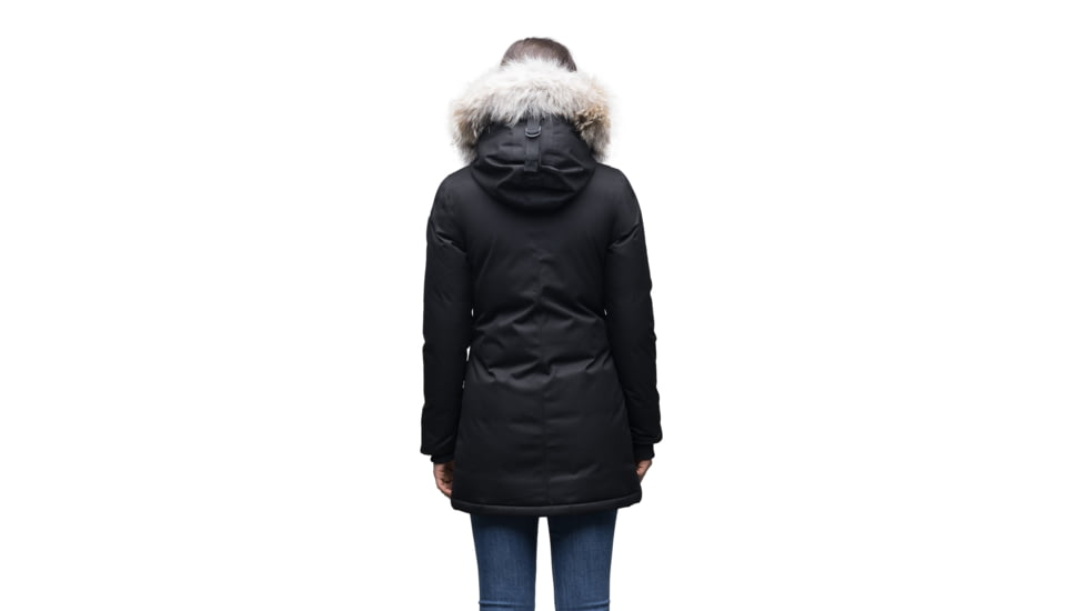 Nobis Carla Parkas - Womens, CH Black, Large, CARLA-NF-ChBlack-L