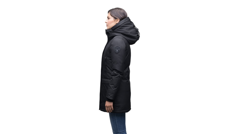 Nobis Carla Parkas - Womens, CH Black, Large, CARLA-NF-ChBlack-L