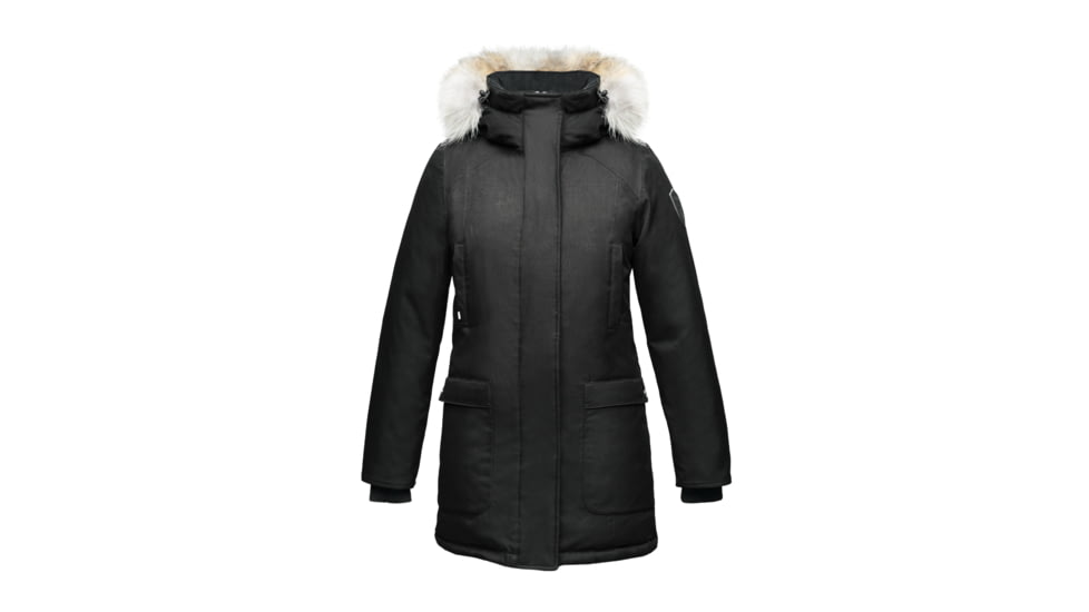 Nobis Carla Parkas - Womens, CH Black, Large, CARLA-NF-ChBlack-L