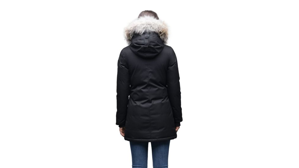 Nobis Carla Parka - Womens, Crosshatch Black, 2XS, CARLA-CH BLACK-XXS