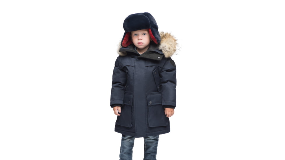 Nobis Little Yatesy Long Parkas - Kids, CH Navy, Extra Small, LIL YATESY-ChNavy-XS