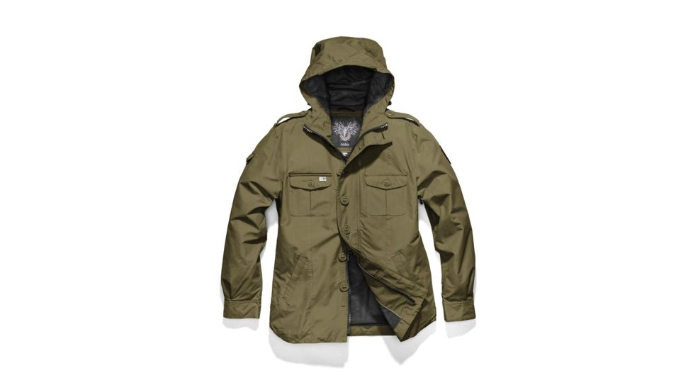 Nobis Fisherman Shirt Jacket - Mens, Fatigue, Small, FISHERMAN-FATIGUE-S