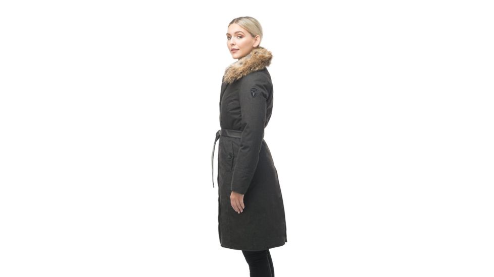 Nobis Grace A-Line Coat - Womens, H. Charcoal, Extra Small, GRACE-H.Charcoal-XS