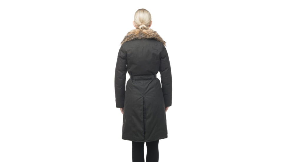 Nobis Grace A-Line Coat - Womens, H. Charcoal, Extra Small, GRACE-H.Charcoal-XS