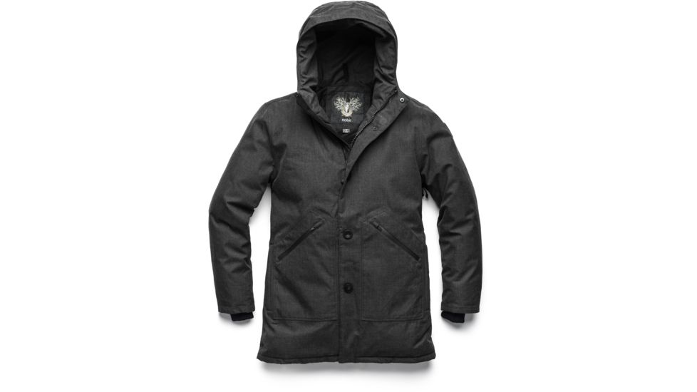 Nobis Grayson Parka - Mens, Heather Black, Small, GRAYSON-H. BLACK-S