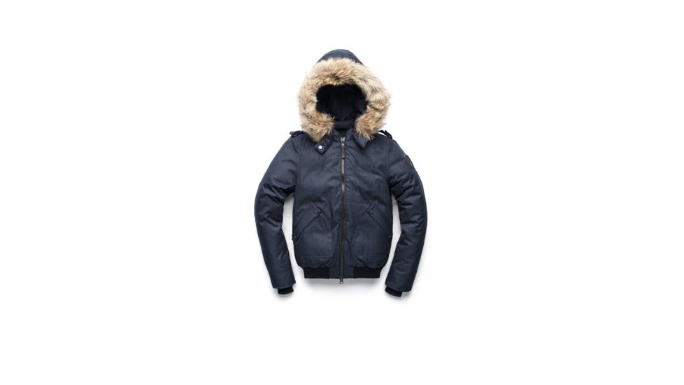 Nobis Harlow Bomber Jacket - Womens-Navy-XX-Small