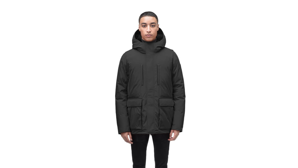 Nobis Geo Short Parkas - Mens, 3LBlack, Extra Large, GEO-3LBlack-XL