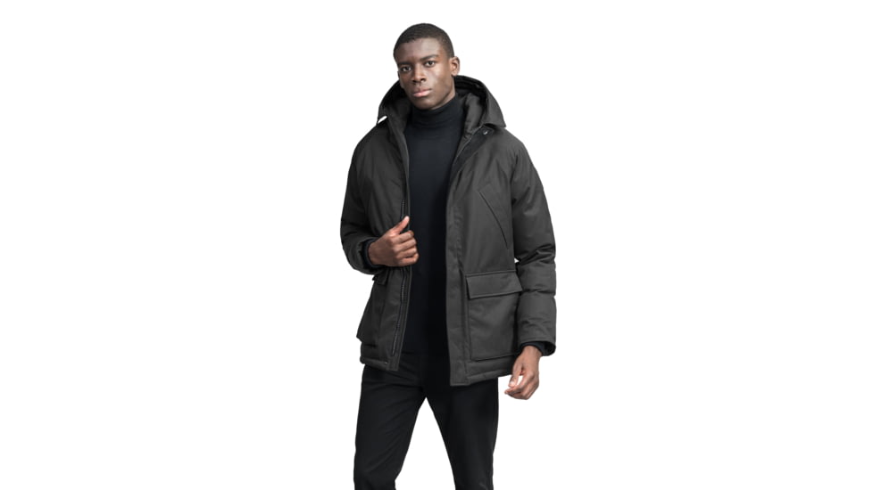 Nobis Heritage Parkas - Mens, CH Black, Large, HERITAGE-NF-ChBlack-L
