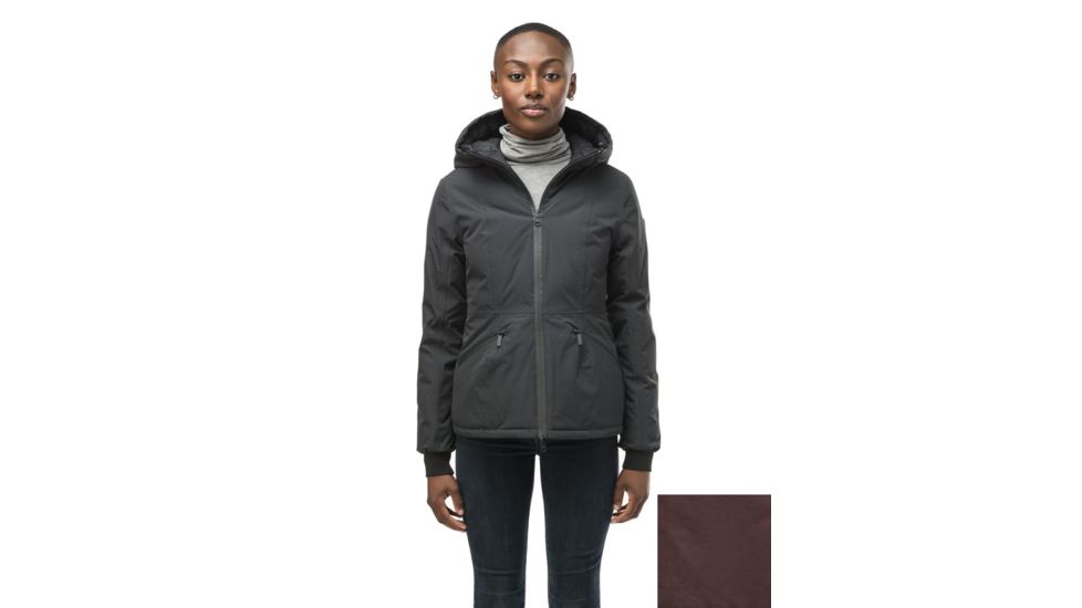 Nobis Ingrid Reversible Fitted Jacket - Womens, Burgundy, Large, INGRID-3L BURGUNDY-L