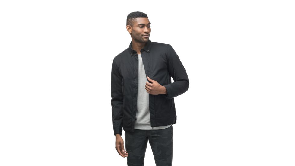 Nobis Jamison Shirt Jacket - Mens, Black, Medium, JAMISON-Black-M
