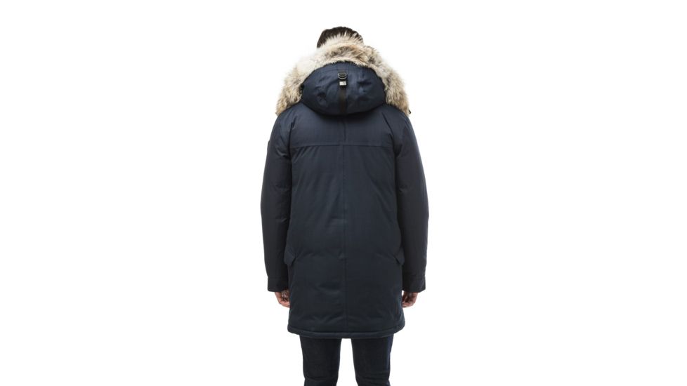 Nobis Johan Long Parka - Mens -Navy-Large