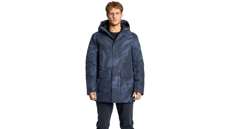 Nobis Kason Jacket - Mens, Navy, Extra Large, KASON-Navy Texture Print-XL