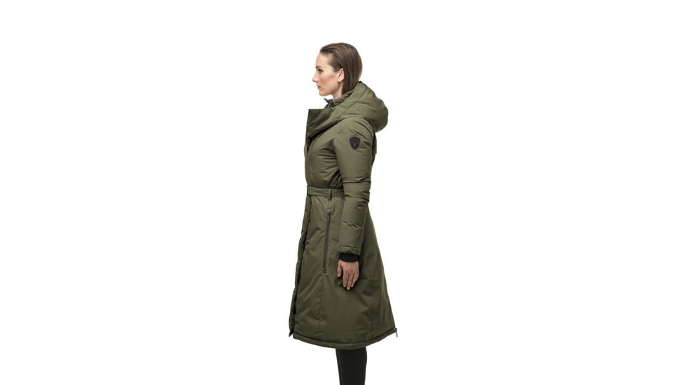 Nobis Lara Belted Parka - Womens, Fatigue, Extra Small, LARA-3L FATIGUE-XS