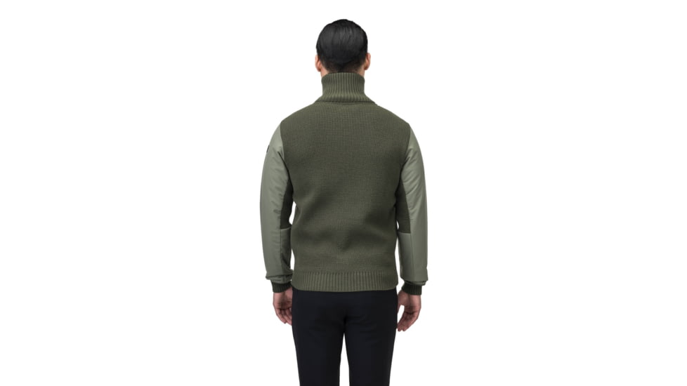 Nobis Layton Tactical Full Zip Sweaters - Mens, Clover, Extra Large, LAYTON-Clover-XL