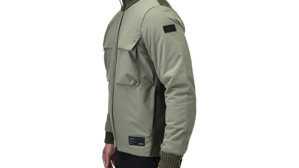 Nobis Layton Tactical Full Zip Sweaters - Mens, Clover, Extra Large, LAYTON-Clover-XL