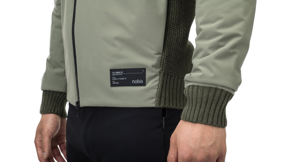 Nobis Layton Tactical Full Zip Sweaters - Mens, Clover, Extra Large, LAYTON-Clover-XL